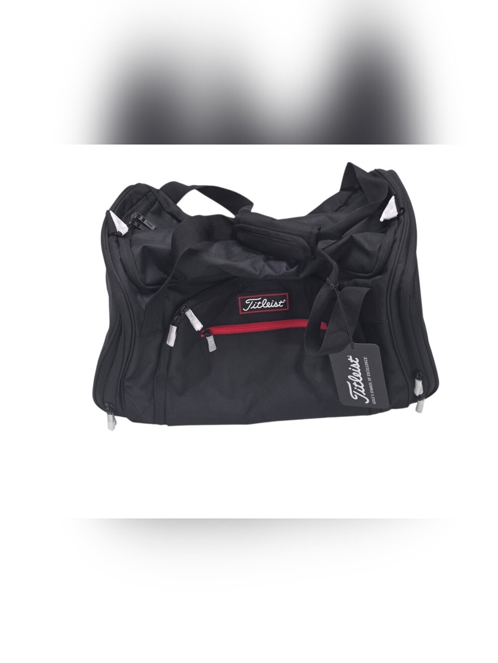 Titleist Players Duffel Bag – Black/Red (new)